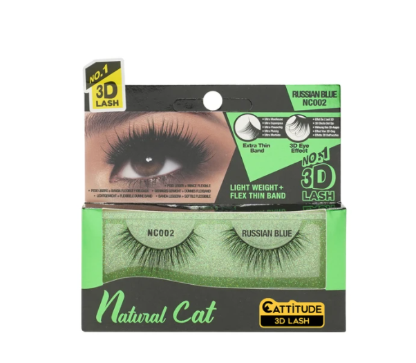 Ebin New York Natural Cat 3D Lashes