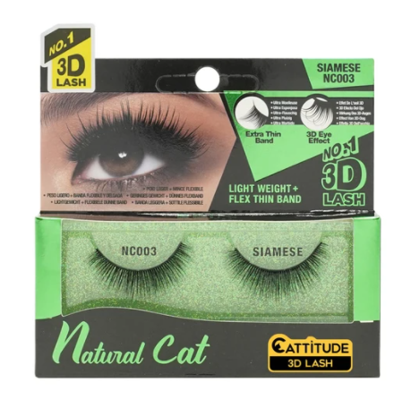 Ebin New York Natural Cat 3D Lashes