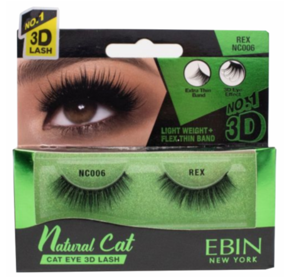 Ebin New York Natural Cat 3D Lashes