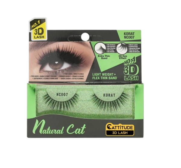 Ebin New York Natural Cat 3D Lashes