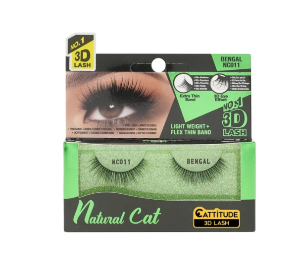 Ebin New York Natural Cat 3D Lashes