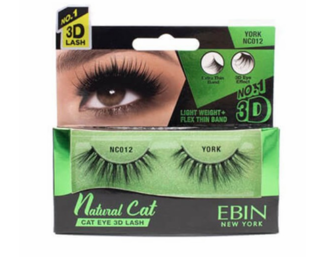 Ebin New York Natural Cat 3D Lashes