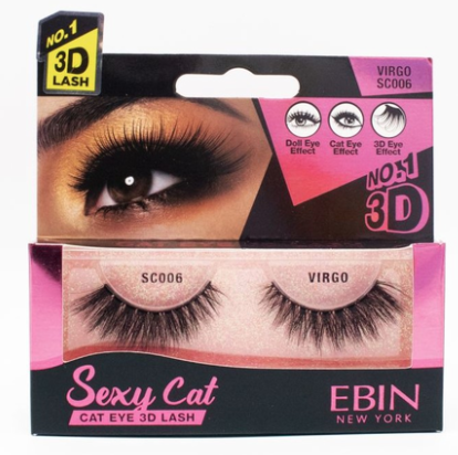 Ebin New York 3D Lashes Sexy Cat