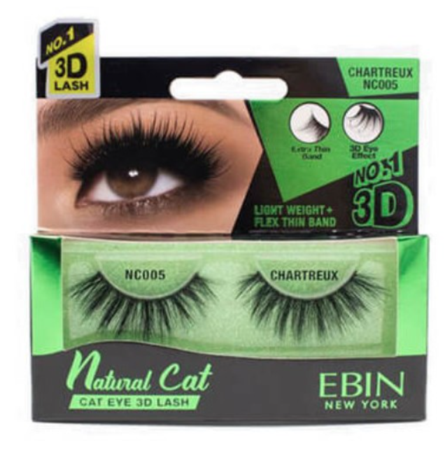 Ebin New York Natural Cat 3D Lashes