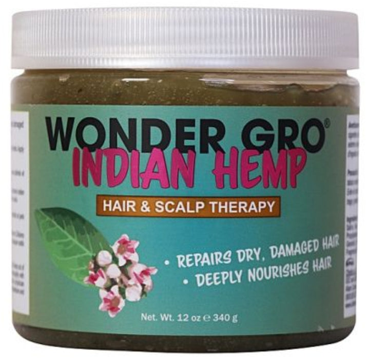 Wonder Gro Indian Hemp Hair & Scalp Therapy 12oz