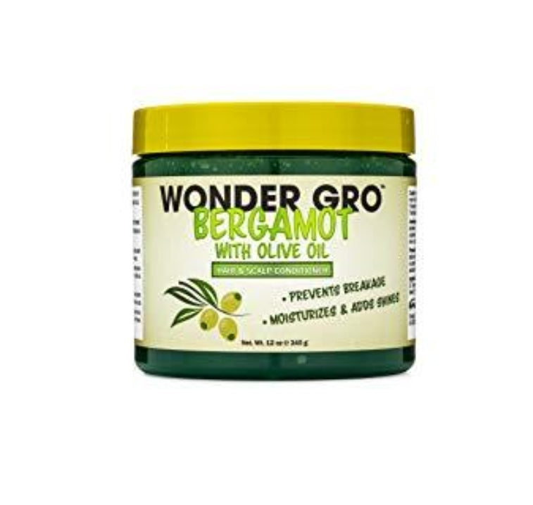 Wonder Gro Bergamot with Olive Oil Hair &amp; Scalp Conditioner - 12oz