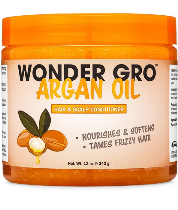 Wonder Gro Argan Oil Hair & Scalp Conditoner - 12oz