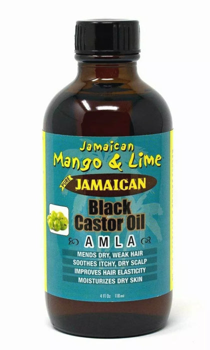 Jamaican Mango& Lime Black Castor Oil Amla - 4oz