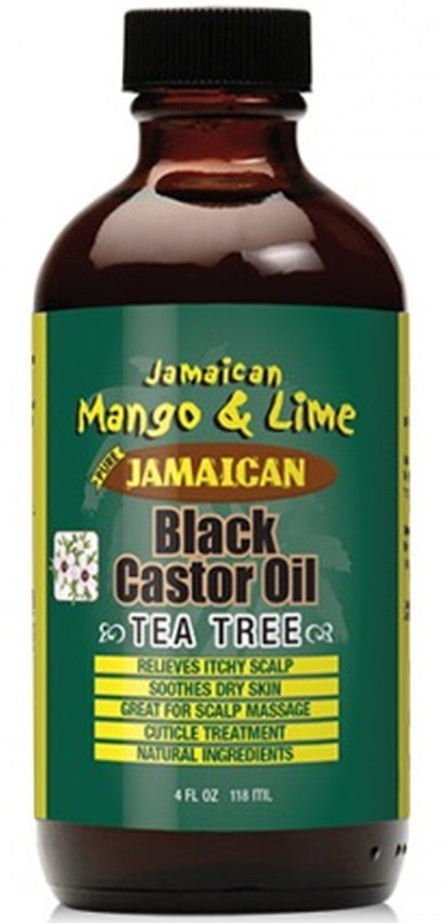 Jamaican Mango & Lime Jamaican Black Castor Oil Tea Tree 4oz