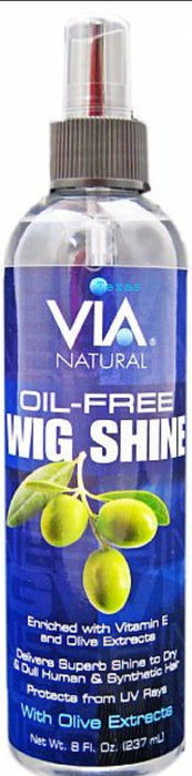 Via Natural Oil-Free Wig Shine - 8oz
