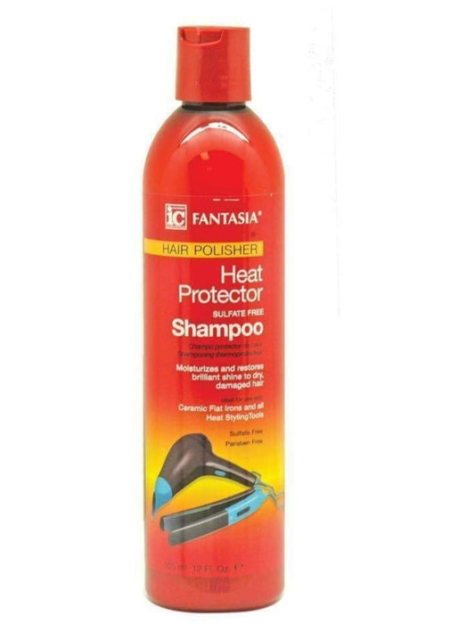 Fantasia IC Hair Polisher Heat Protector Shampoo Sulfate Free - 12oz