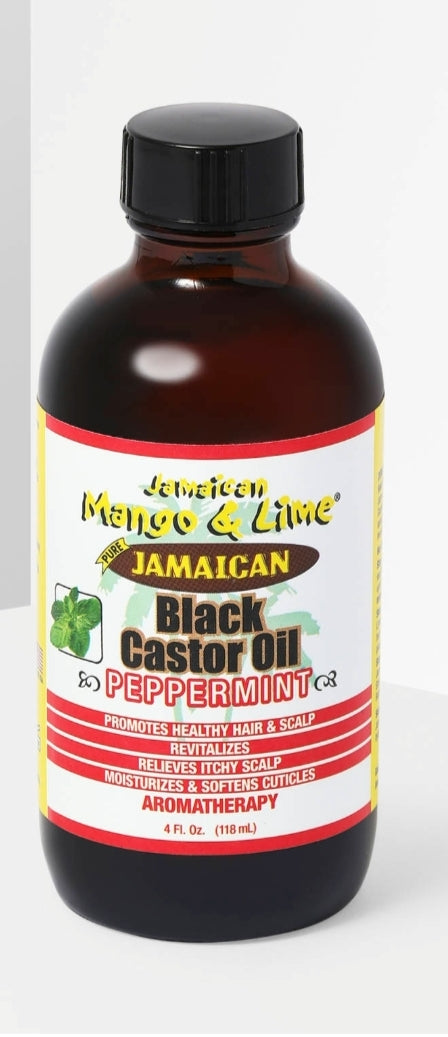 Jamaican Mango & Lime Jamaican Black Castor Oil Peppermint 4oz