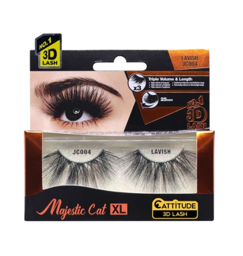 Ebin New York 3D Lashes Majestic Cat XL