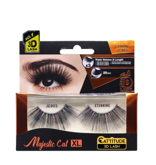 Ebin New York 3D Lashes Majestic Cat XL