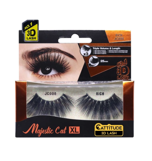 Ebin New York 3D Lashes Majestic Cat XL