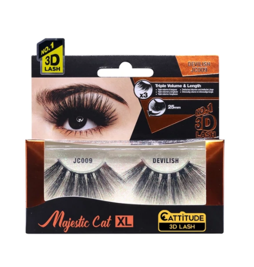 Ebin New York 3D Lashes Majestic Cat XL