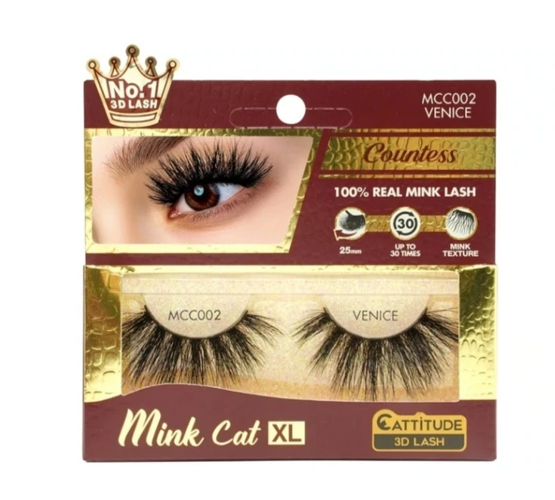 Ebin New York Mink Cat Countess 3D XL Lashes