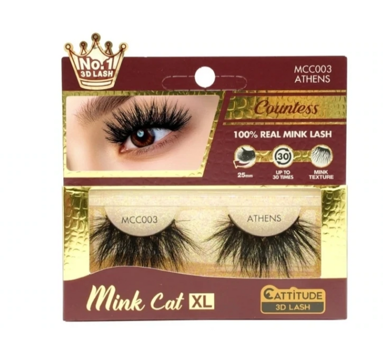 Ebin New York Mink Cat Countess 3D XL Lashes