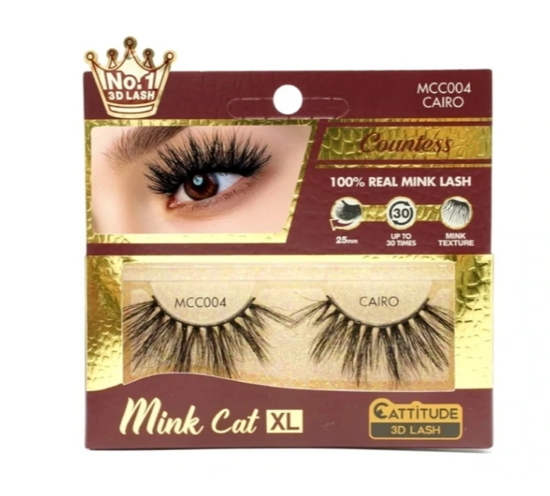 Ebin New York Mink Cat Countess 3D XL Lashes