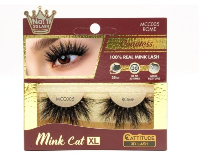 Ebin New York Mink Cat Countess 3D XL Lashes