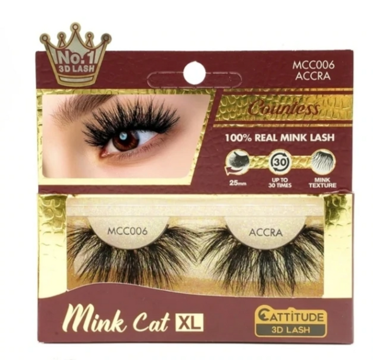 Ebin New York Mink Cat Countess 3D XL Lashes