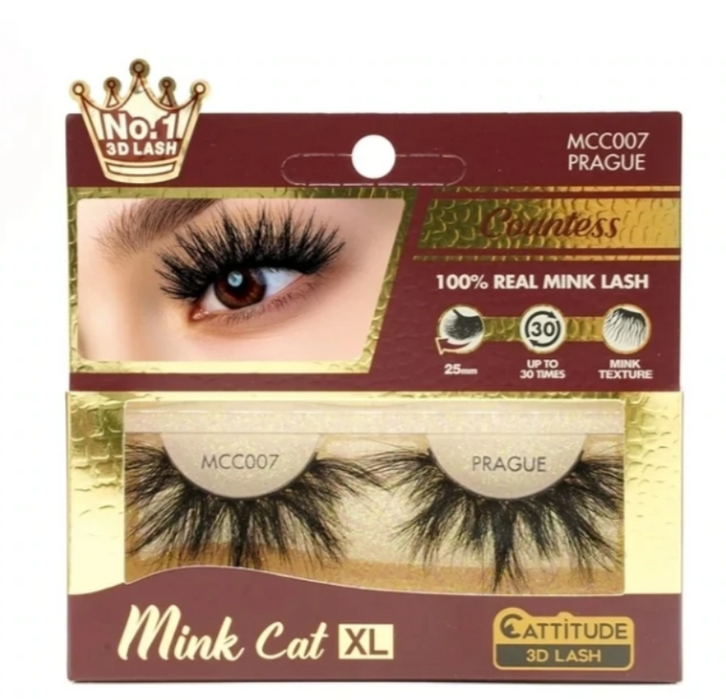 Ebin New York Mink Cat Countess 3D XL Lashes