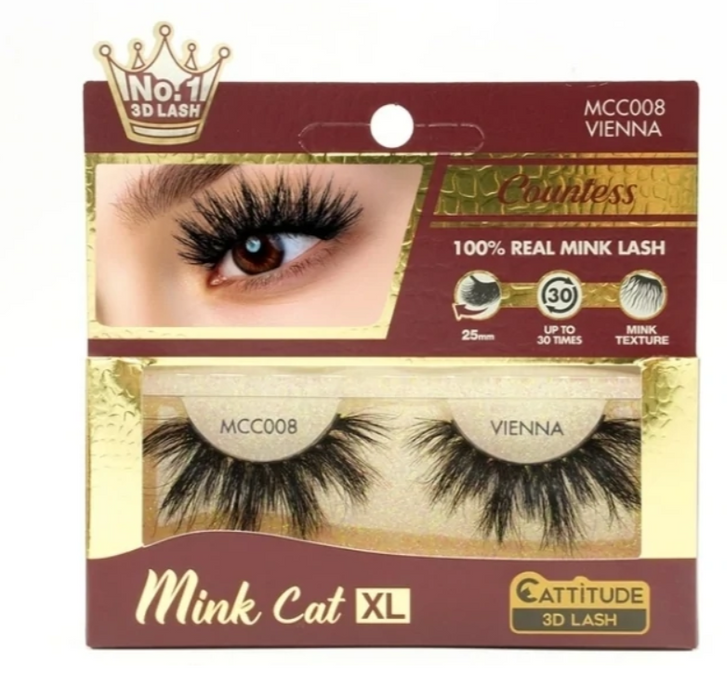 Ebin New York Mink Cat Countess 3D XL Lashes