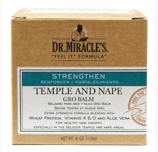 Dr. Miracle's Strengthen Temple and Nape Gro Balm 4oz