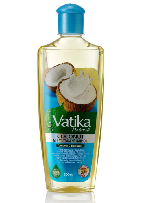 Dabur Vatika Coconut Hair Oil 200ml 300ml Kiyo Beauty