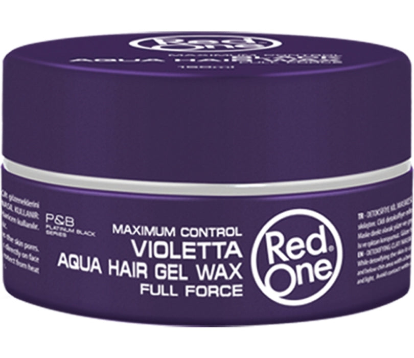 RedOne Violetta Aqua Hair Gel Wax 5oz
