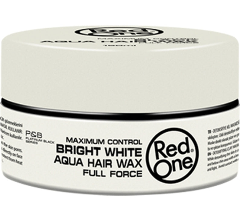 RedOne Bright White Aqua Hair Wax 5oz