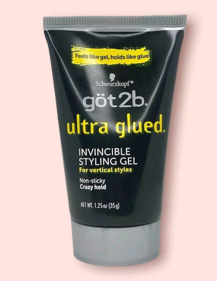 Schwarzkopf Got2B Ultra Glued Invincible Styling Gel 1.25oz