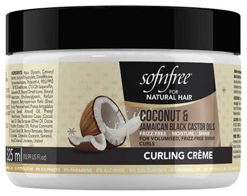 Sof N Free Coconut & Jamaican Black Castor Oils Curl Creme 10.99oz