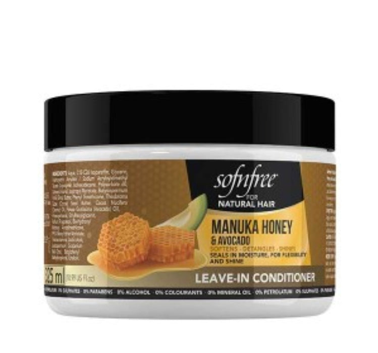 Sofn'Free Manuka Honey & Avacado Leave in Conditioner 10.99oz