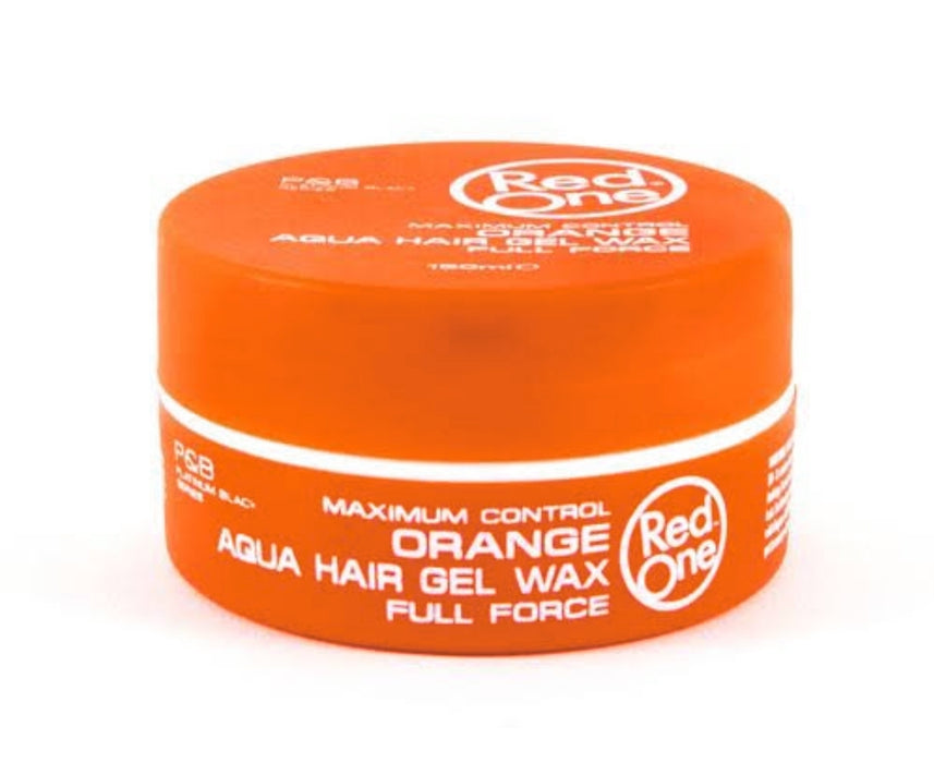 RedOne Maximum Control Orange Aqua Hair Gel Wax 150ml