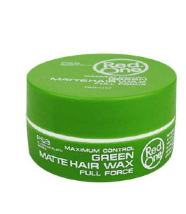 RedOne Maximum Control Green Matte Hair Wax 150ml