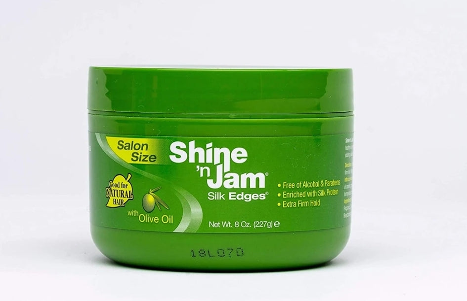 Shine 'n Jam Silk Edges with Olive Oil 8oz