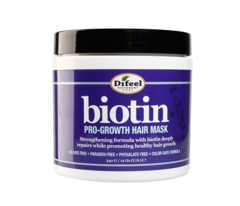Difeel Biotin Pro-Growth Hair Mask 12oz