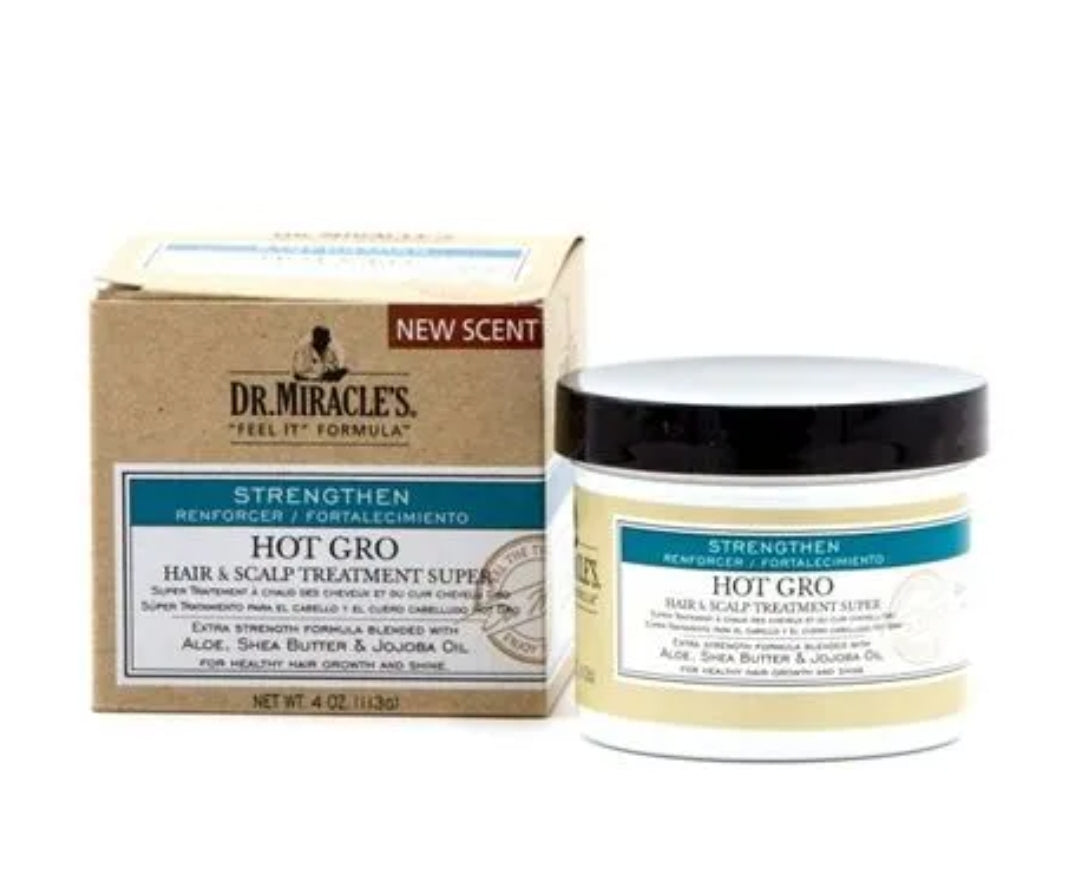 Dr. Miracle's Nourish & Strengthen Hot Gro Treatment Super 4oz