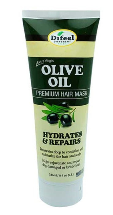 Difeel Olive Oil Premium Hair Mask Hydrates& Repairs 8oz