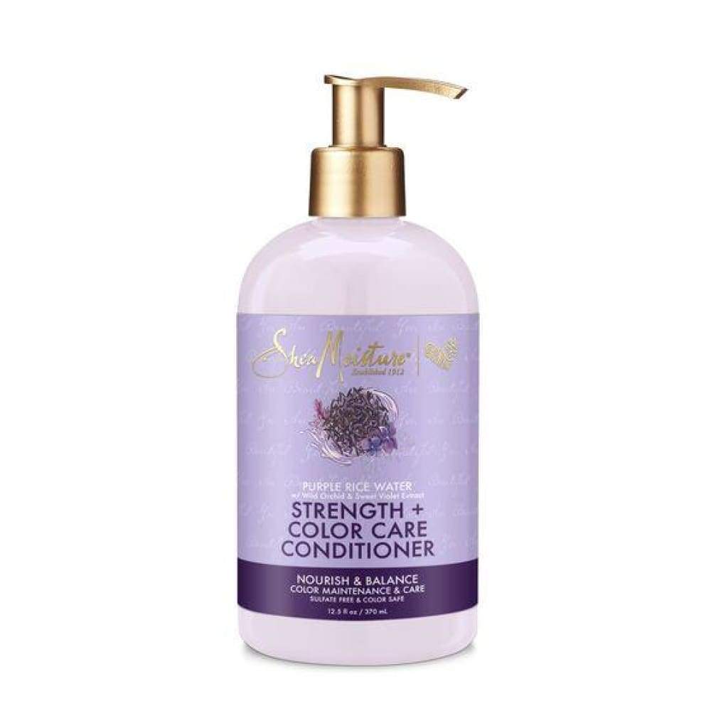 SheaMoisture Purple Rice Water Strength &amp; Color Care Conditioner 12.5oz