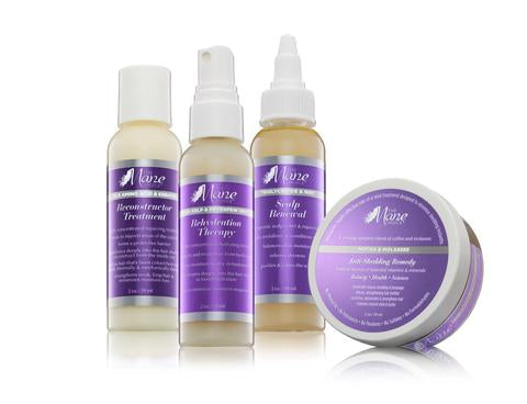 the mane choice boosting kit anit shedding rehydration reconstructor and scalp renewal