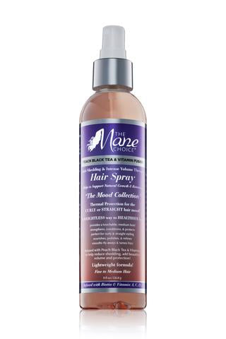 The Mane Choice Peach Black Tea Vitamin Fusion Hair Spray 8oz