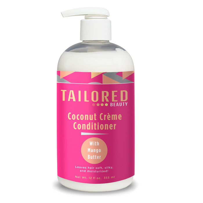 Tailored Beauty Coconut Crème Conditioner with Mango Butter 12oz