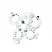 PuffCuff Teeny Pack - 0.75 inch (5 Pcs) Clear