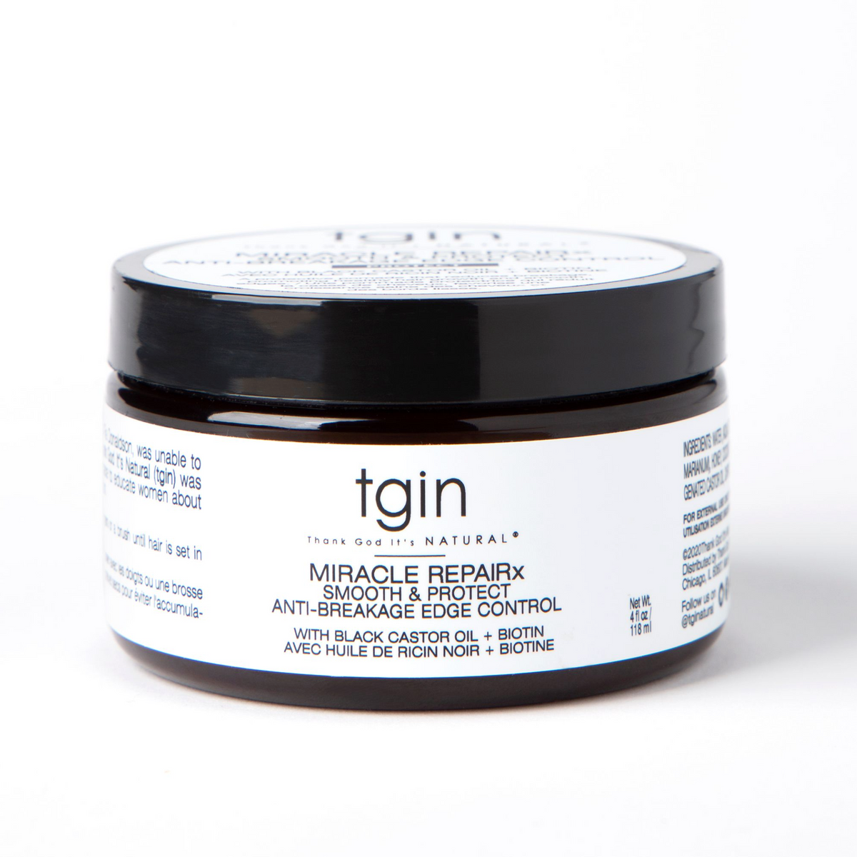 Tgin Miracle RepaiRx Smooth & Protect Edge Control- Extra Hold 4oz