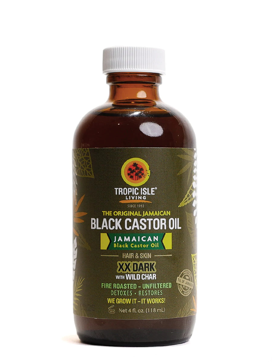 Tropic Isle Living Jamaican Black Castor Oil XX DARK 4oz