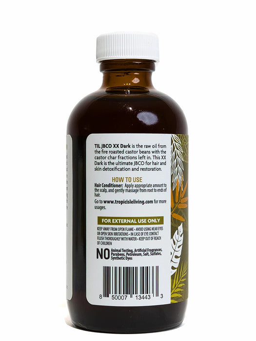 Tropic Isle Living Jamaican Black Castor Oil XX DARK 4oz