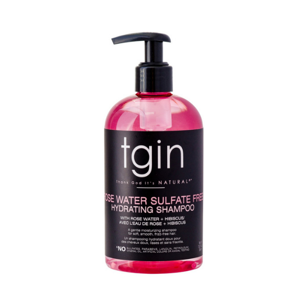 tgin Rose Water Sulfate Free Hydrating Shampoo 13oz