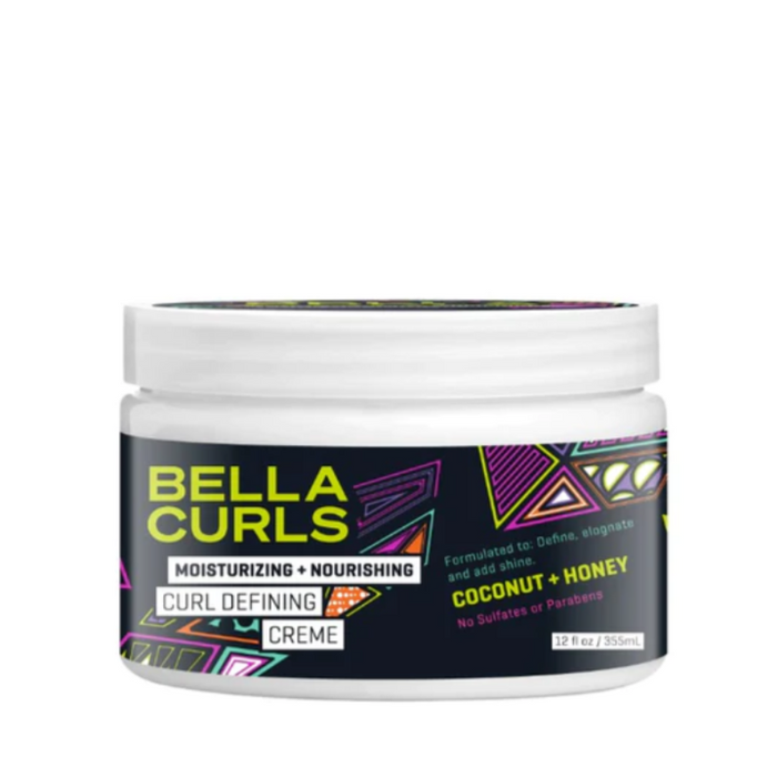 Bella Curls Moisturizing & Nourishing Curl Defining Creme 12oz -*New*